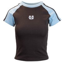 Women's U-State Stripe Cropped T-Shirt